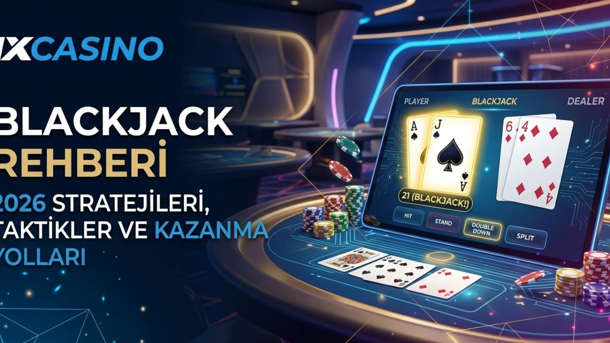 1xCasino Blackjack Rehberi: Kurallar, Stratejiler ve Kazanma Taktikleri